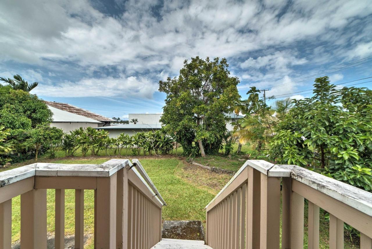 Hawaiian Hideaway With Yard Less Than 2 Miles To Hilo Bay! 외부 사진